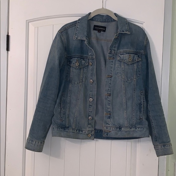 Lucky brand jean jacket - Picture 4 of 5